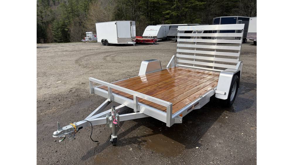 1-5.jpg Sport Haven Aluminium-Nutzanhänger ohne Seitenreling 6 × 10 ft, 3K, mit 4-ft-Laderampe (Modell 2026) – Image 1