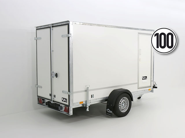 1-koch-10.jpg Blyss Kofferanhänger 146x304cm Höhe: 180cm 1,3t | Seitentür - Neu – Image 1