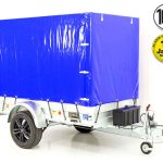 Anhänger „Edition 35“ 125x250cm 1300kg | Typ 4.13 | Hochplane 160cm – Blau-Neu