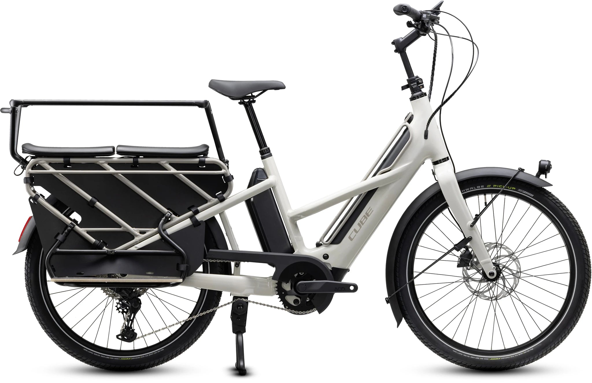 1121250_S_00.jpg Cube Longtail Hybrid Family 800 greybeige´n´grey 2027 – Image 1