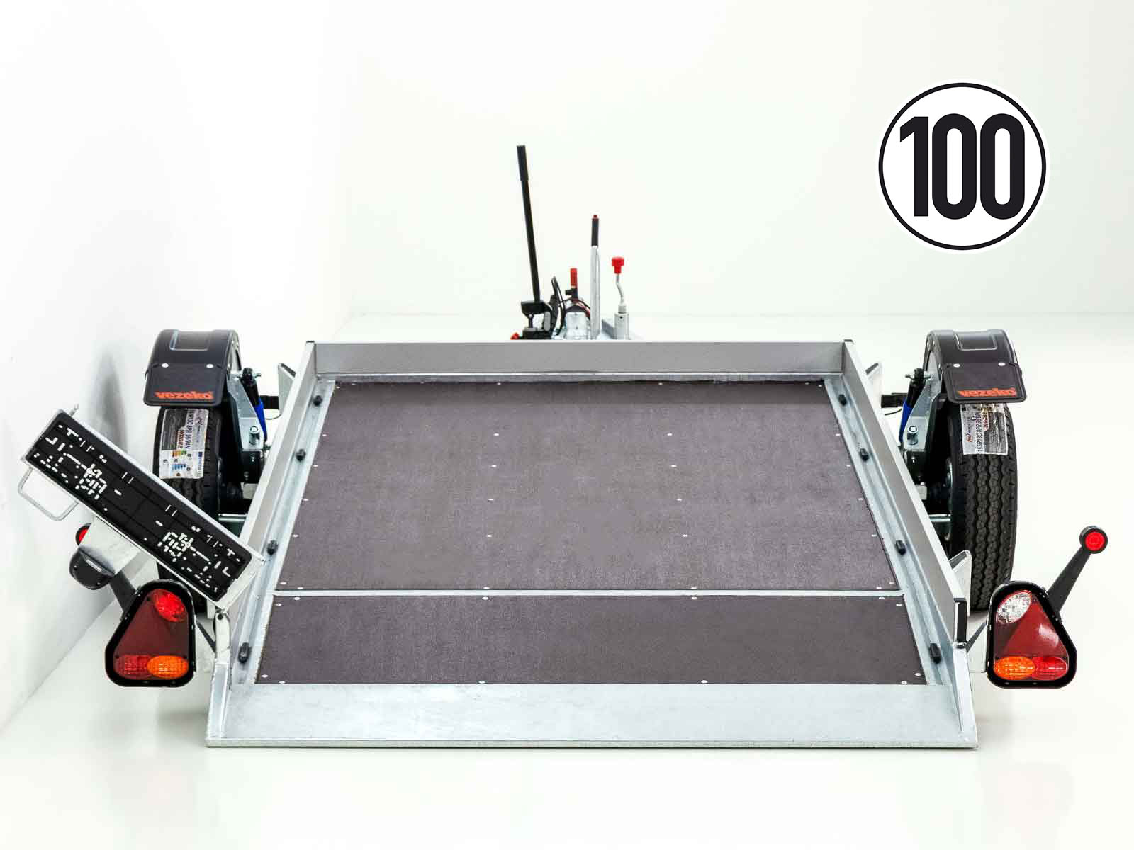 16-absen-3.jpg Vezeko Smartanhänger 180×347 cm 1,8 t – E-Pumpe - Neu – Image 1