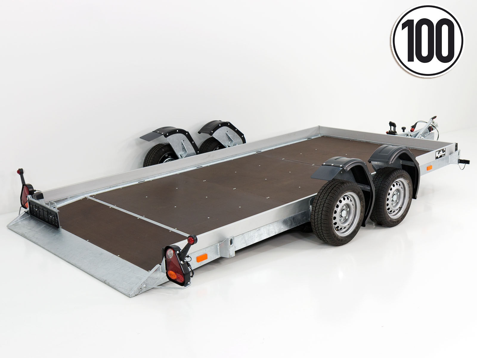 17-absen-2-1.jpg Vezeko Absenkanhänger Tandem 187×394 cm 2,7 t-Neu – Image 1