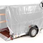 Vezeko Absenkanhänger 162x272x155 1,3t Hochplane silber-Neu
