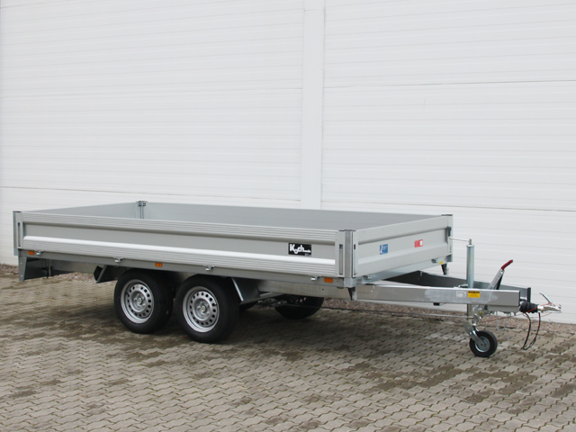 17-pris-9-3.jpg Unsinn Hochlader Anhänger UHL 175×366 cm | 2,6t | 14 Zoll-Neu – Image 1