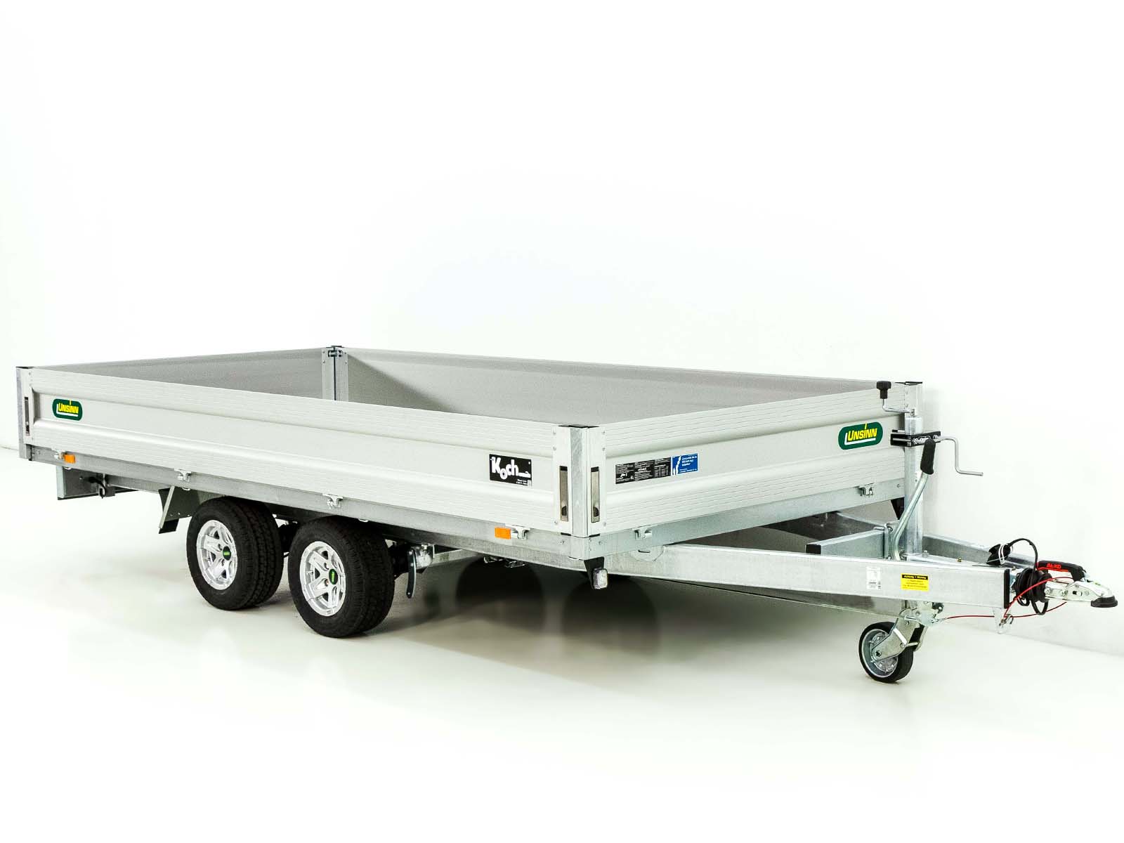 18-pris-2-2.jpg Unsinn Hochlader Anhänger UHL 175×366 cm | 2,6t | 10 Zoll-Neu – Image 1