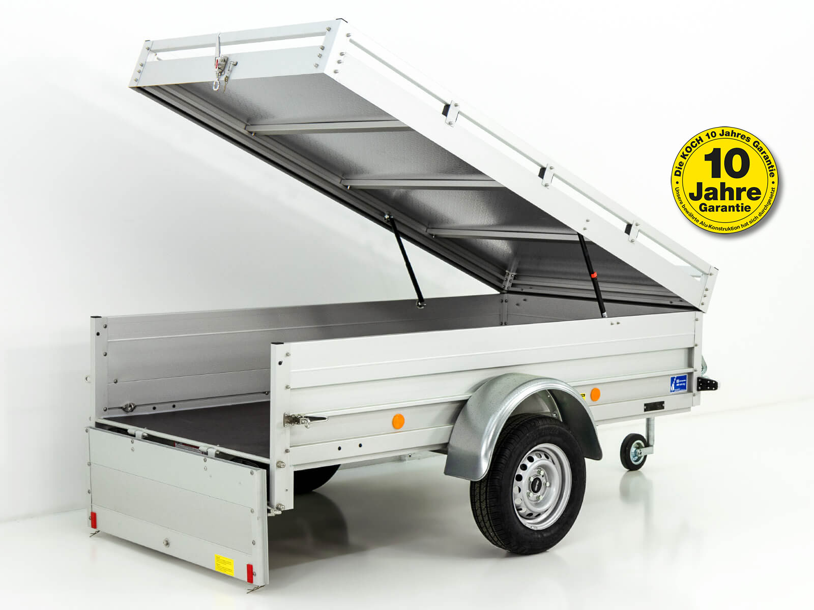 19deckel-2.jpg Deckelanhänger 105x205cm Höhe:65cm 750kg | Typ U2 - Neu – Image 1