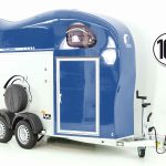 Cheval Liberte Pferdeanhänger GOLD One 1,5er | Pullman-Fahrwerk | blau-Neu