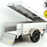 Deckelanhänger „CROSSLINE“ 125x250cm 1300kg | Höhe 65cm | Aluboden | Typ 4.13 - Neu