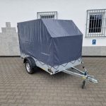 Aluliner Planen Anhänger GT 750 251x126x150cm +Hochplane aero grau (S) 750kg