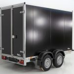 Vezeko Kofferanhänger 152x355cm Höhe:193cm 2,7t|schwarz-Neu
