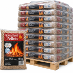 Pellet Excellent Holzpellets – 65 × 15 kg Palette – 100 % Nadelholz, ENplus A1 & DINplus