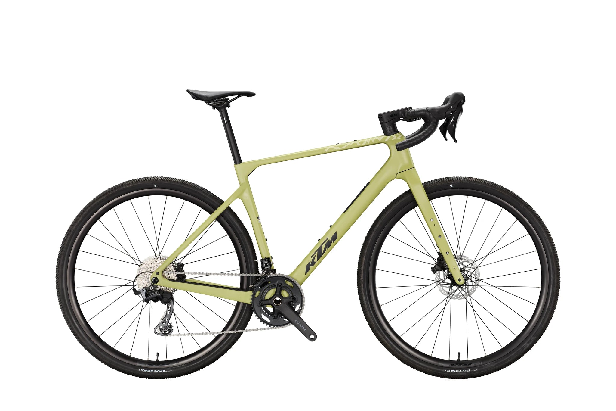 2270466115_GRAVELATOR_PRO_2x_M_55__KEEN-GREEN-MATT__BLACK_3000.jpg KTM Gravelator Pro 2x KEEN GREEN MATT 2027 – Image 1