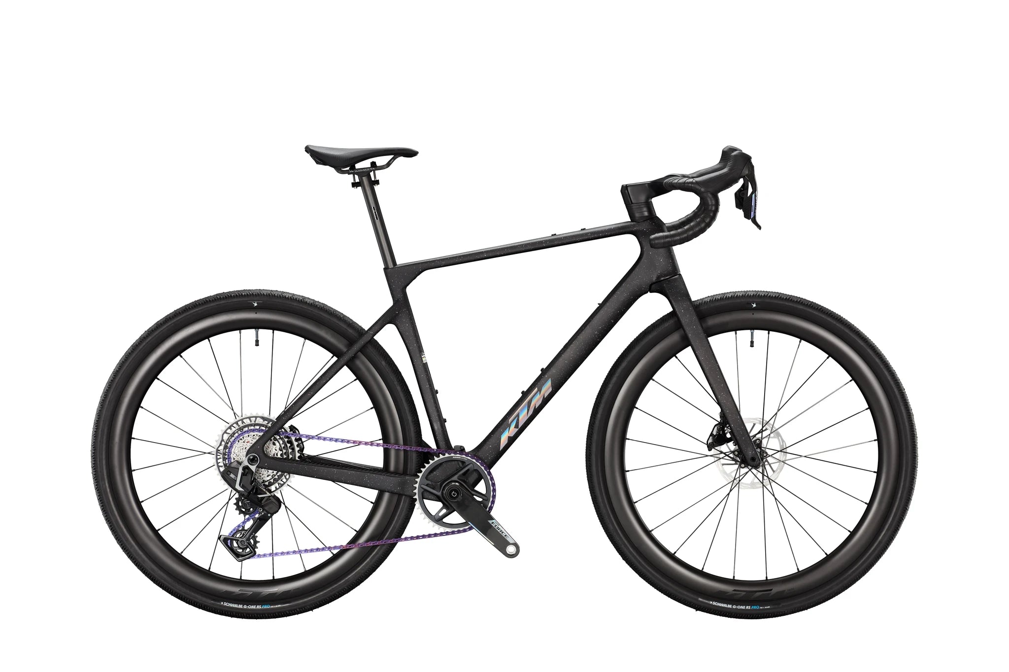 2270468115_GRAVELATOR_SUPREME_M_55__PURPLE-STAINED-CARBON-MATT__HOLO-CHROME-GLOSSY_3000.jpg KTM Gravelator Supreme AXS Pm PURPLE-STAINED CARBON MATT 2027 – Image 1