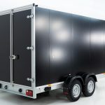Vezeko Kofferanhänger 204x405cm Höhe:205cm 2,7t|schwarz-Neu