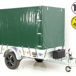 Anhänger „Edition 35“ 125x250cm 1300kg | Typ 4.13 | Hochplane 160cm – Grün - Neu