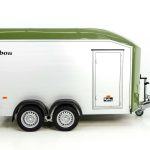 Debon Kofferanhänger Roadster C700 179×378 Höhe:201cm 2,6t|Alu|Polybug|Tür|olivgrün-Neu