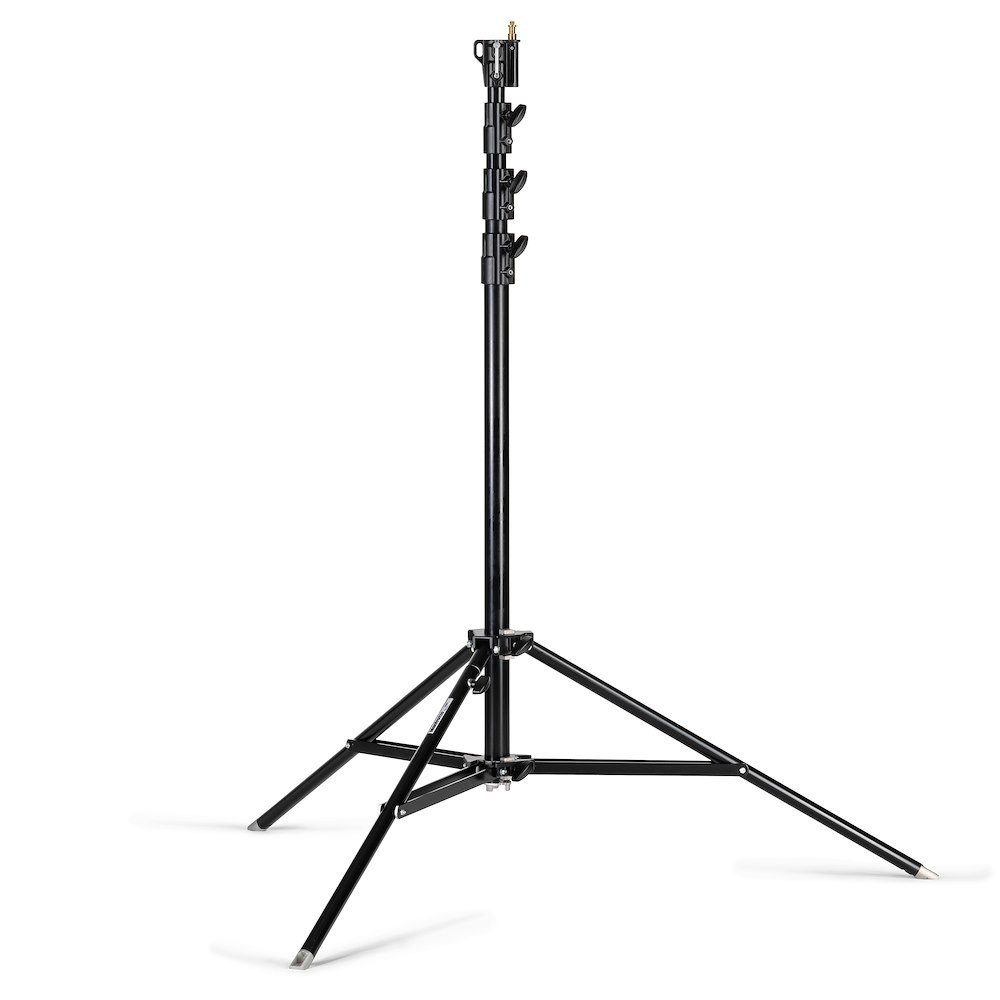 269bu-official-identity-20260826-v1.jpg Manfrotto Black Aluminium 4-Sections Super Stand 1 – Image 1