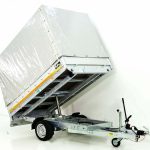 Eduard Heckkipper 150x256cm 1,35t | Hand Pumpe | Hochplane 160cm-Neu