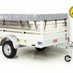 Anhänger mit BWA 125x250cm 750kg | Typ U4 | mit Aufsatz und Plane Hobby | Angebot-Neu