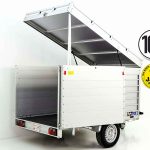 Deckelanhänger 150x250cm Höhe: 125cm 1300kg | Typ 6.13 | Seitentür - Neu
