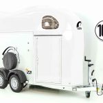 Cheval Liberte Pferdeanhänger GOLD One 1,5er | Pullman-Fahrwerk | weiß - Neu