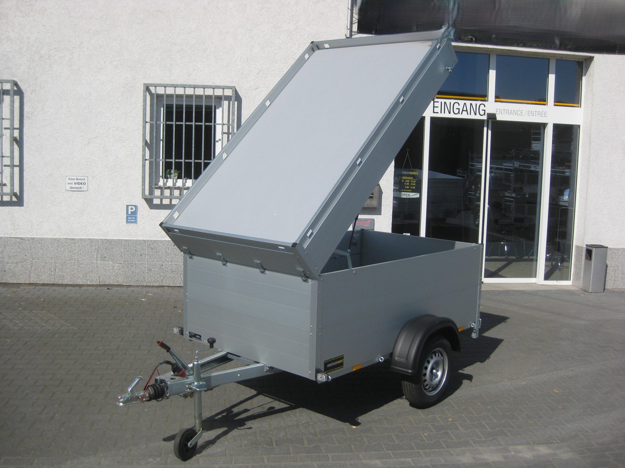 40736-5961-scaled-1.jpg ALUBOXX Deckelanhänger GTB 750 VT1 211x126x83cm (XS) 750kg – Image 1