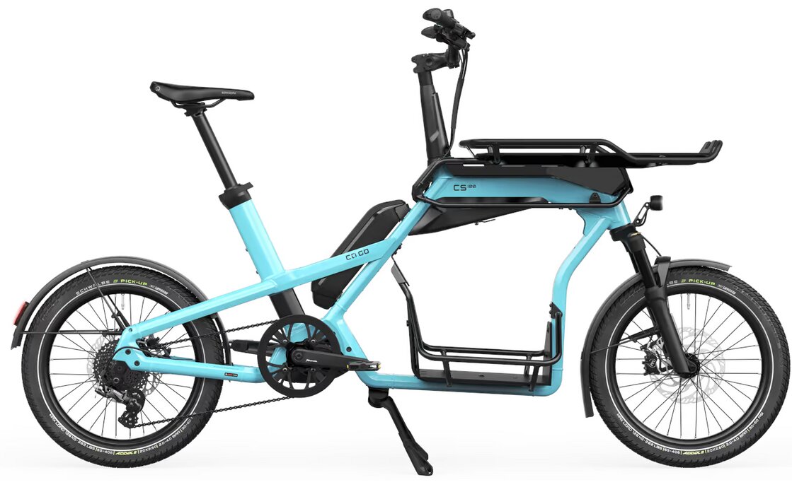 4117984_18116527-1.jpg Cago CS100 – Gepäckträger/Schloss – 545 Wh – 20 Zoll – Long John – 2024 – Image 1