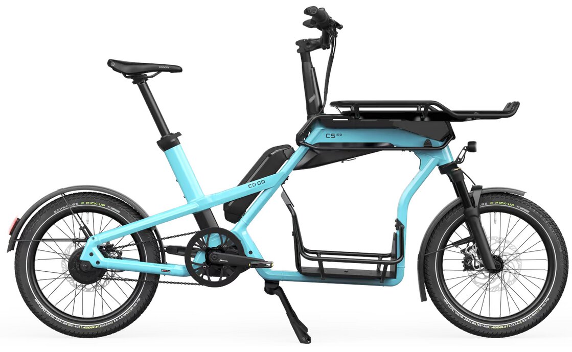 4118011_18116362-1.jpg Cago CS150 – Kiox 300 – Gepäckträger/Schloss – 725 Wh – 20 Zoll – Long John – 2024 – Image 1