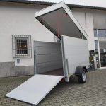 ALUBOXX Deckelanhänger GTB 1200 VT3 251x126x153cm Heckrampe (S) 1200kg Frühling Aktion