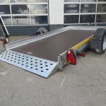 Senklift Anhänger MSL 1530/151 301x151x10cm yellow Plattform hydraulisch absenkbar 1500kg