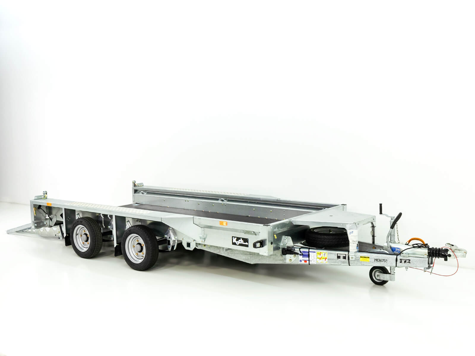 5-anhan-12-1.jpg Ifor Williams Baumaschinenanhänger GX125 157×366 3,5t | Rampe 1,2m - Neu – Image 1