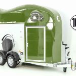 Cheval Liberte Pferdeanhänger GOLD One 1,5er | Pullman-Fahrwerk | olivgrün-Neu