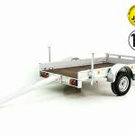 Motorradanhänger 150x250cm 1.3t 2er 100km/h Typ 6.13 M - Neu