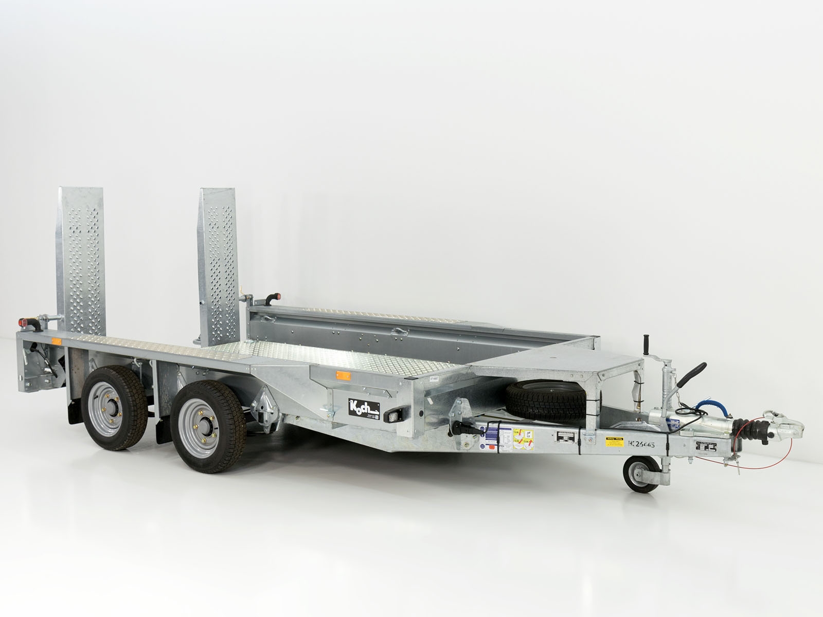 6-anhan-4-2.jpg Ifor Williams Baumaschinenanhänger GX105 HD 157×303 3,5t | Einzelrampen | Aluboden-Neu – Image 1