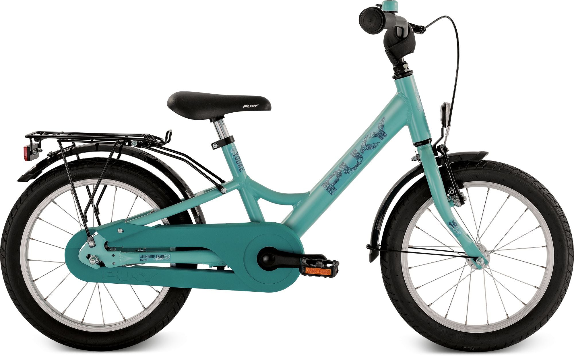632091_01.jpg Puky YOUKE Alu gutsy green 16" Kinderrad – Image 1
