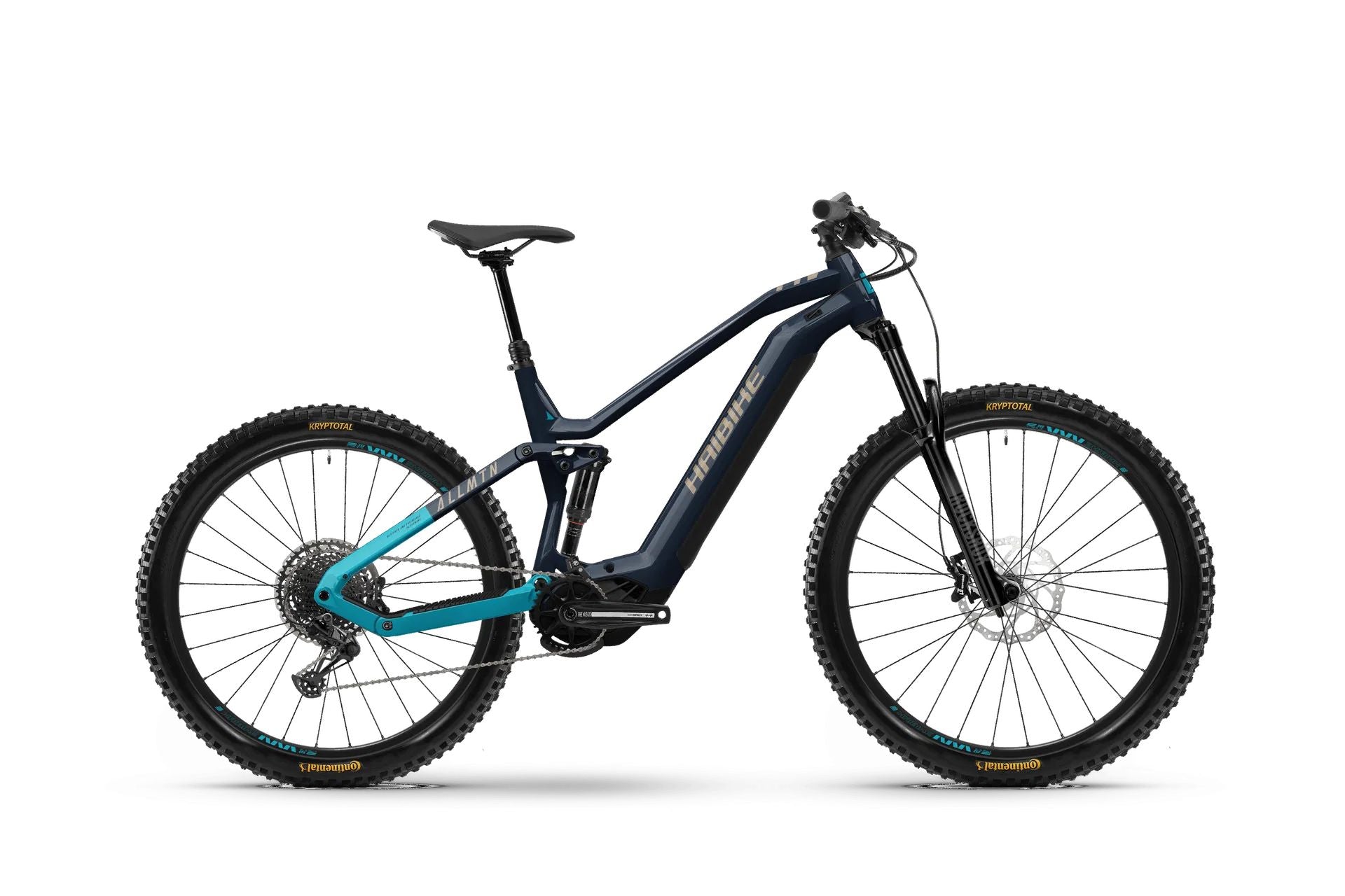 640901.jpg Haibike ALLMTN 2 720 blue/cyan/caramel glänzend – Image 1