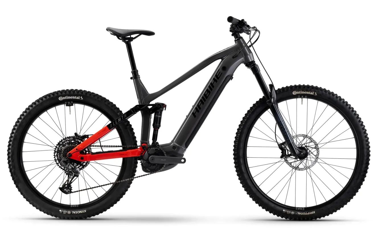 640928.jpg Haibike ALLMTN 4 800 silver/red/black glänzend – Image 1
