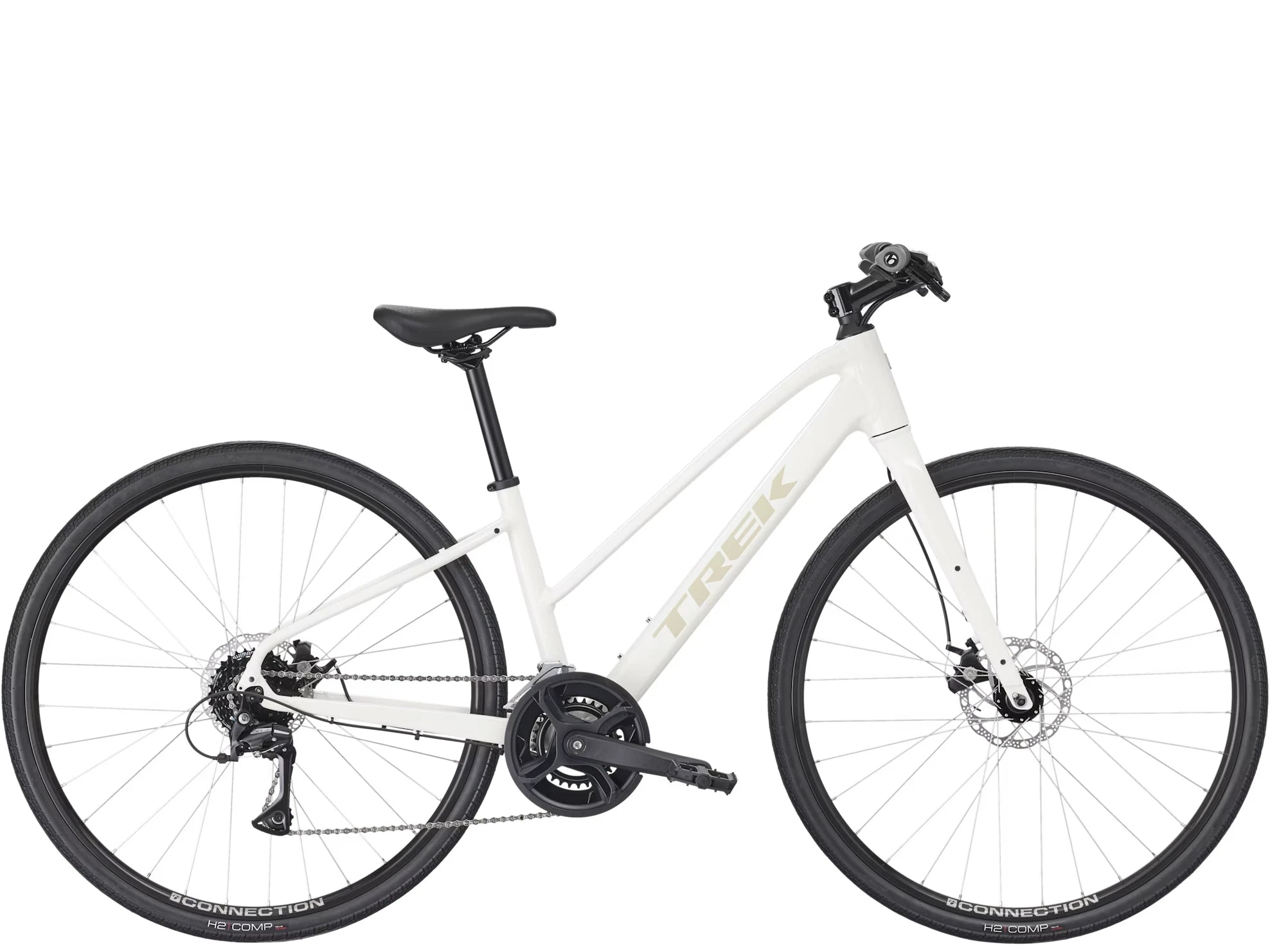 650617.jpg Trek FX 1 Mid Gen 4 Era White 2027 – Image 1