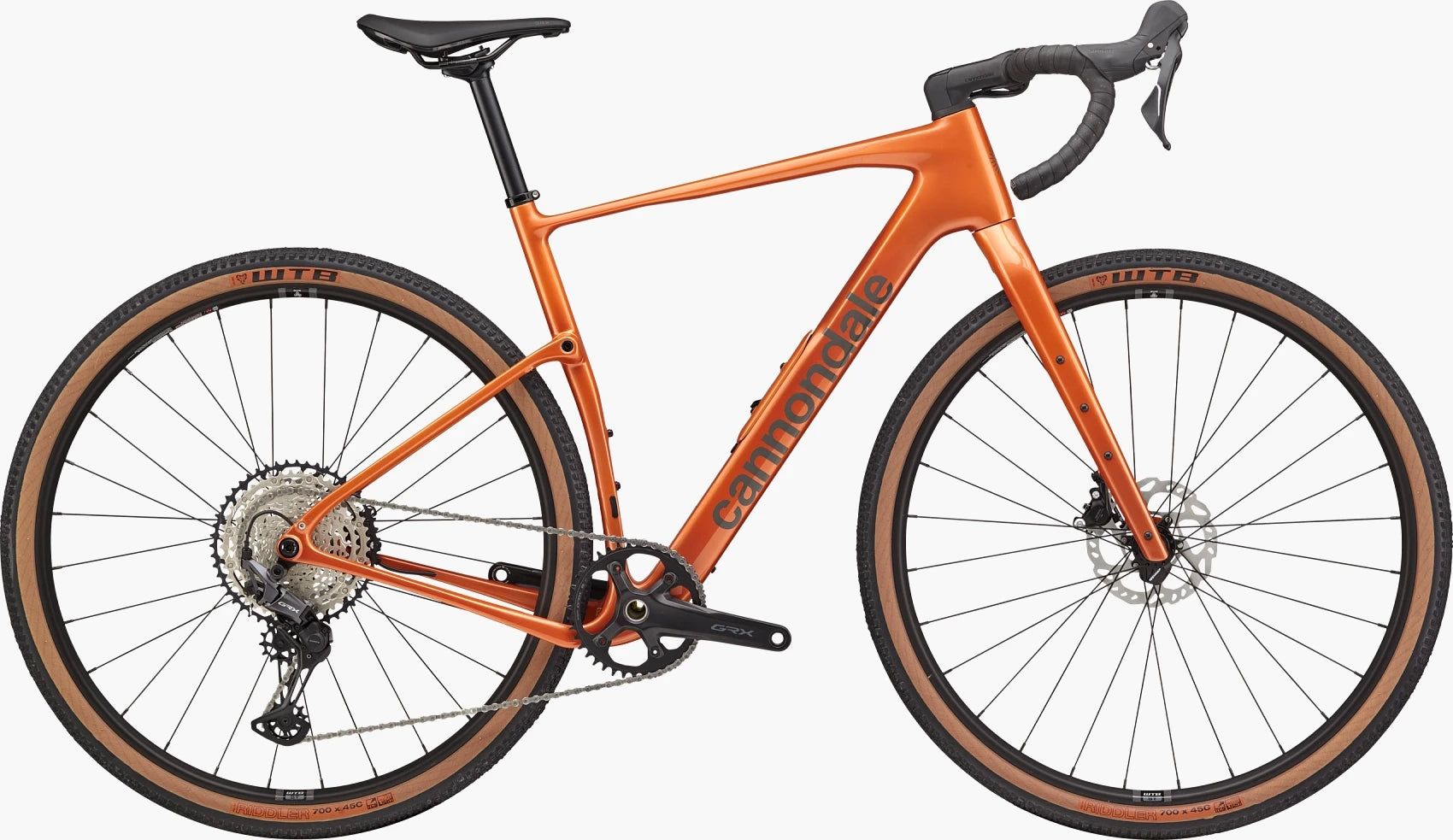663205.jpg Cannondale Topstone Carbon 3 GRX - 1x Orange Slice 2026 – Image 1