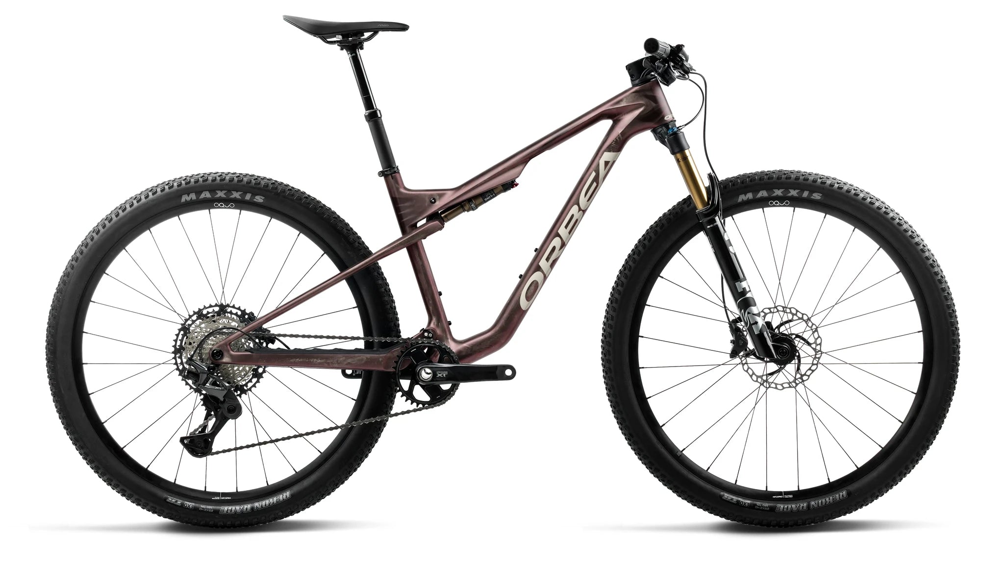 664589.jpg Orbea Oiz M20 Burning Ashes C. View (Matt) - Ivory White (Gloss) 2027 – Image 1