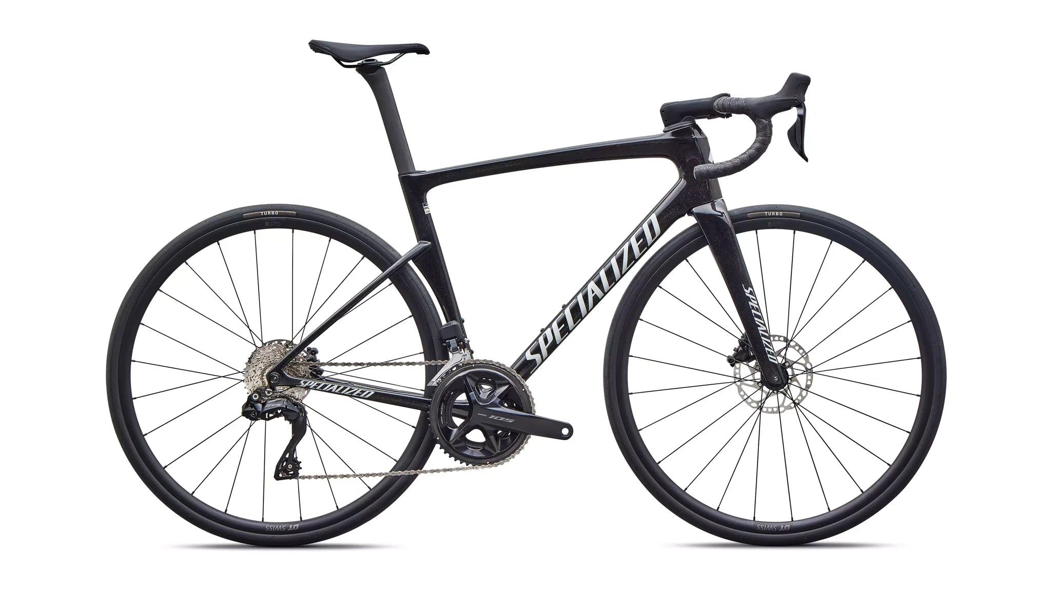 668633.jpg Specialized Tarmac SL9 Comp Di2 Gloss Charcoal Tint / Dolomite Metallic 2027 – Image 1