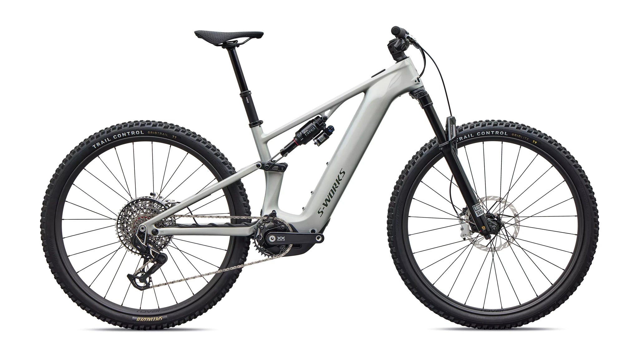 668776.jpg Specialized S-Works Turbo Levo R Dolomite/Silver Green 2027 – Image 1