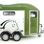 Cheval Liberte Pferdeanhänger GOLD 3|Pullman 2|Sattelkammer|olivgrün-Neu