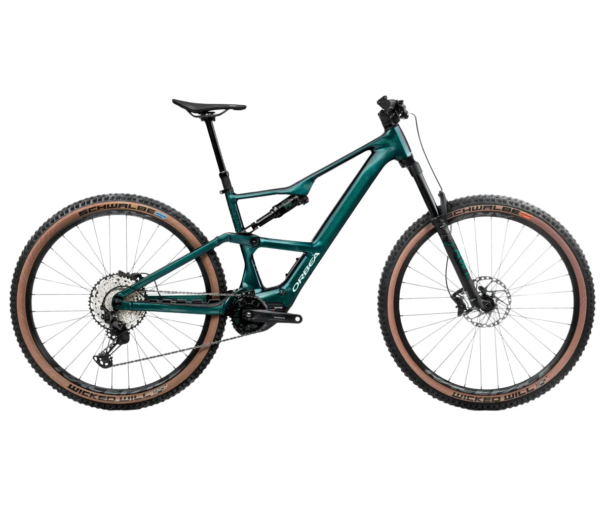 6e3f2192-6f82-46e0-a4c6-21c3cc79cb3d.jpg Orbea Rise SL H20 630W Escape Green-Splash Ice Green – Image 1