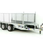 Ifor Williams Baumaschinenanhänger GX105 157×303 2,7t | Auffahrrampe | Gitter - Neu