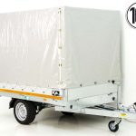 Eduard Hochlader Anhänger 2615 GE | 150×256 cm | 1,35t | Hochplane 160cm - Neu