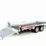 Temared Baumaschinenanhänger Builder 183×400 cm 3,5t | Rampe - Neu