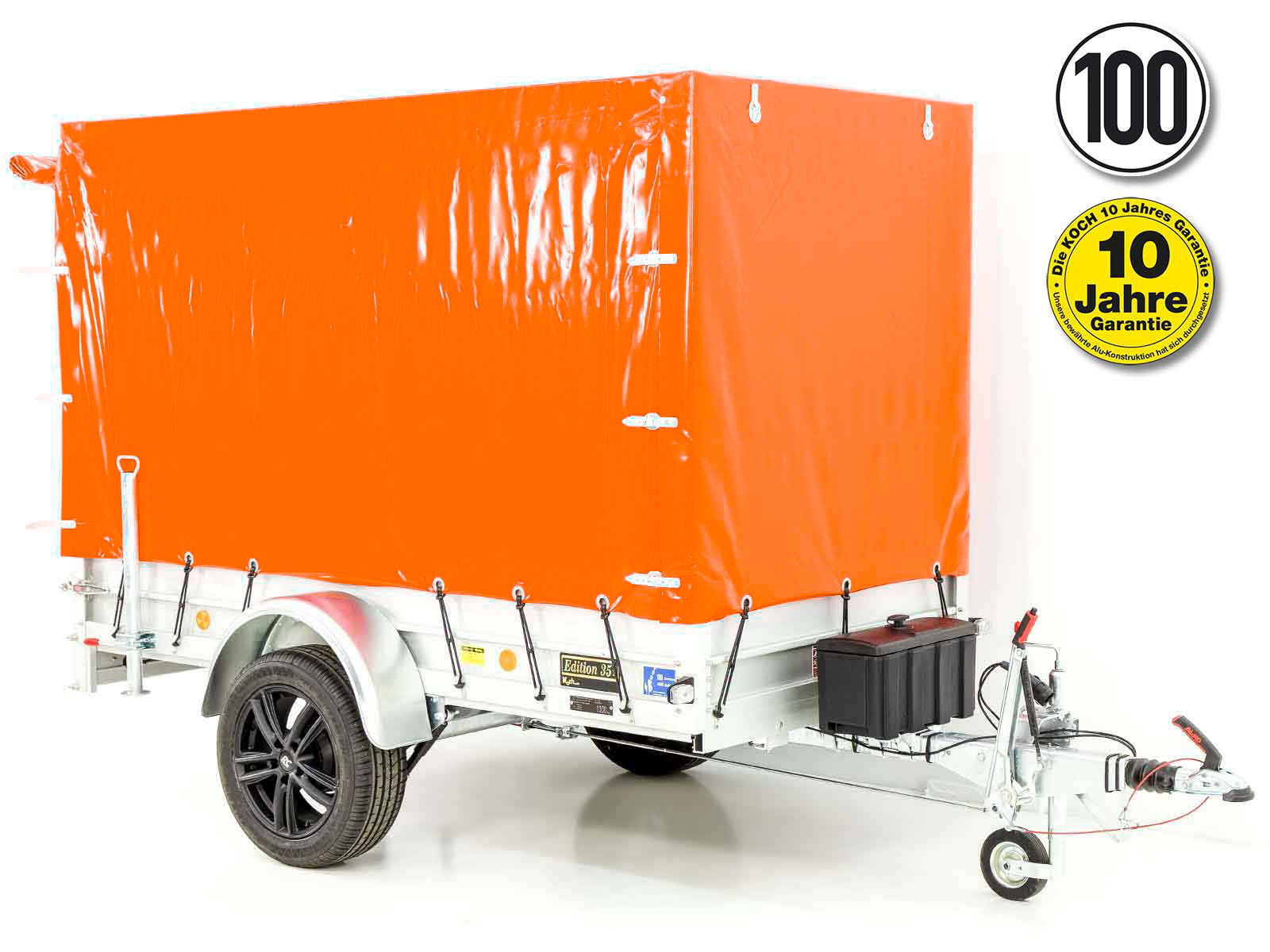 8-geb-2.jpg Anhänger „Edition 35“ 125x250cm 1300kg | Typ 4.13 | Hochplane 160cm – Orange - Neu – Image 1