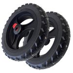 Hinterräder PUR Offroad für Rollatoren mit IBS u. Spikes