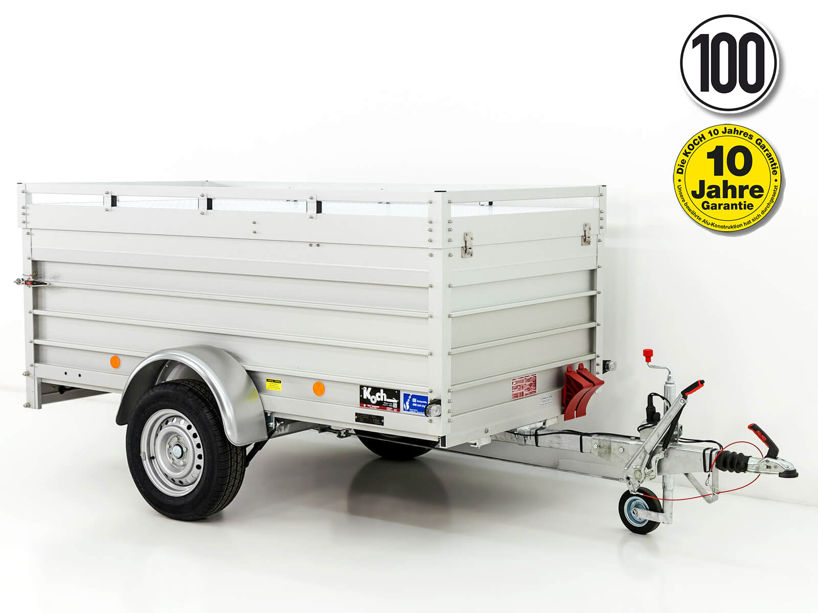 8deckel-2.jpg Deckelanhänger 125x250cm Höhe: 80cm 1300kg | Typ 4.13 - Neu – Image 1